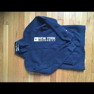 NYU Zip-Up Sweatshirt